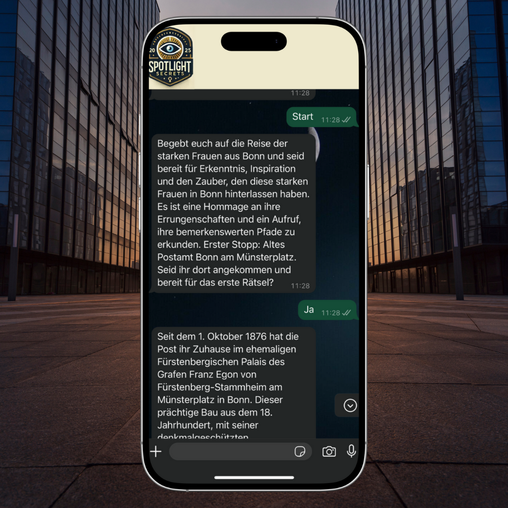 Was ist eine moderne Schnitzeljagd? – Die digitale Stadtrallye von Spotlight Secrets