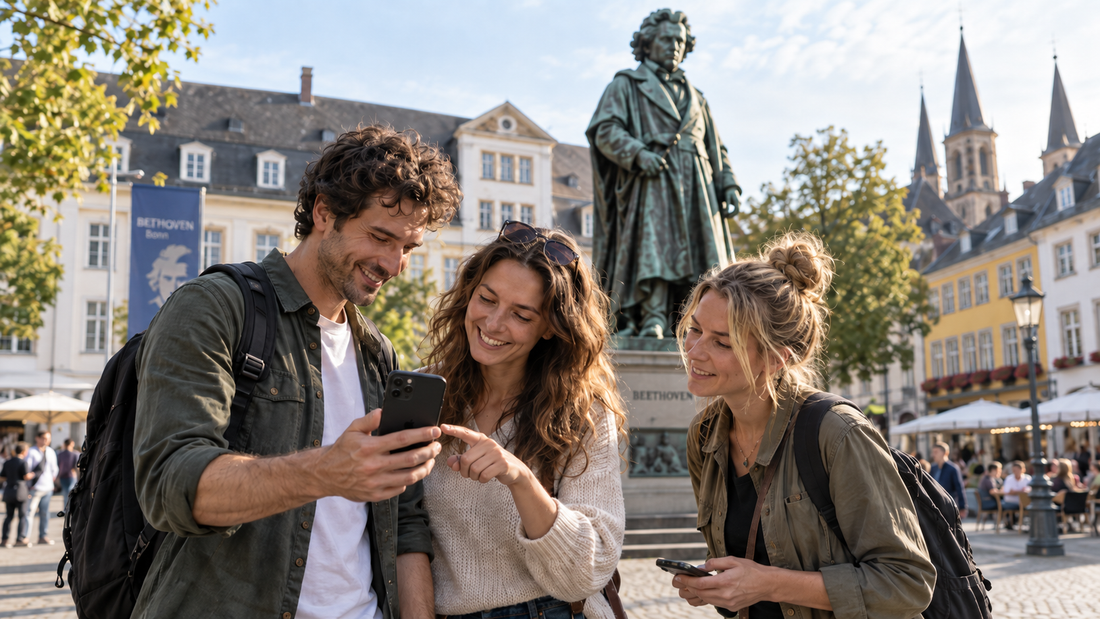 Unsere Beethoven-Tour wird getestet